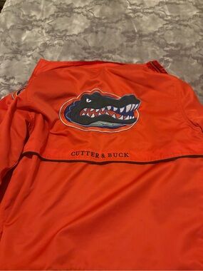 Cutter & Buck Men's Bright Orange Gator Jacket